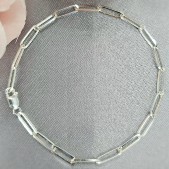 4X12Mm Paperclip Bracelet
