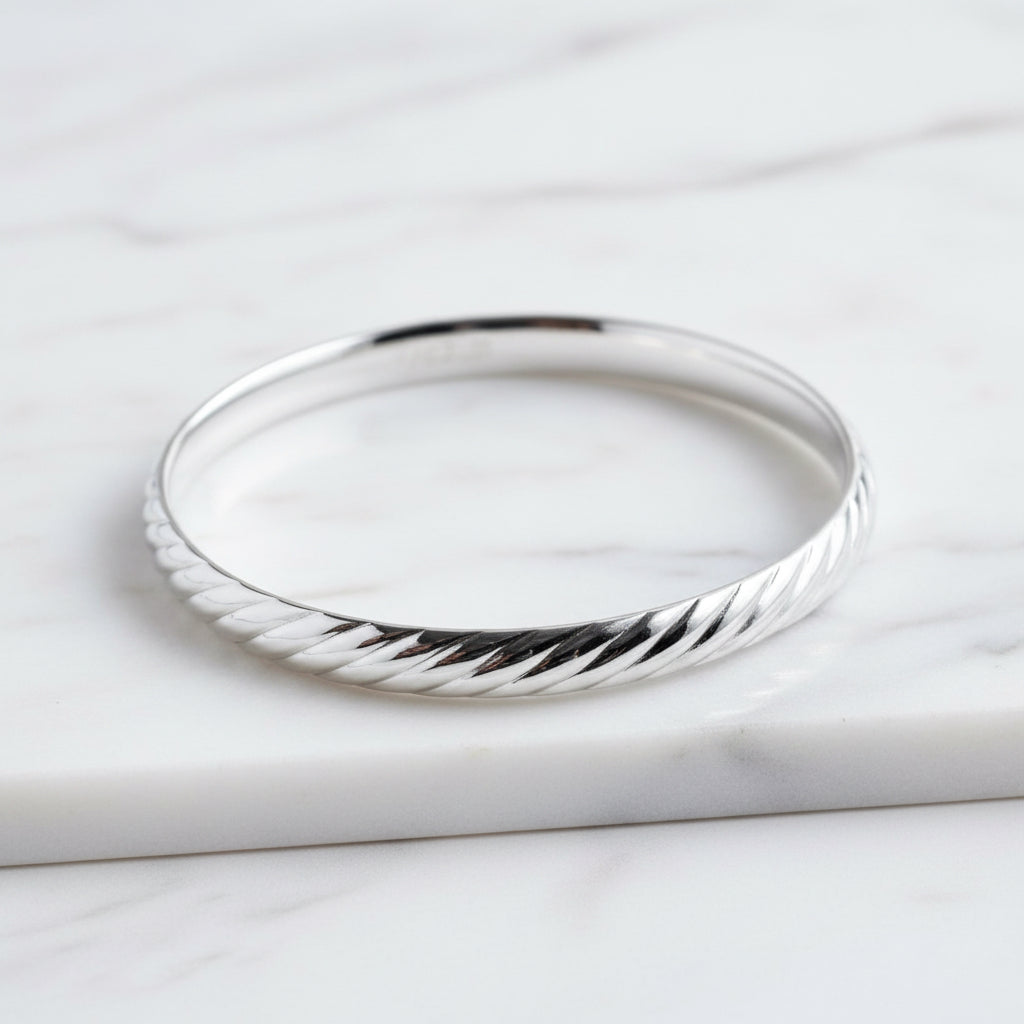 Stripe 8 mm Bangle - Terciany 