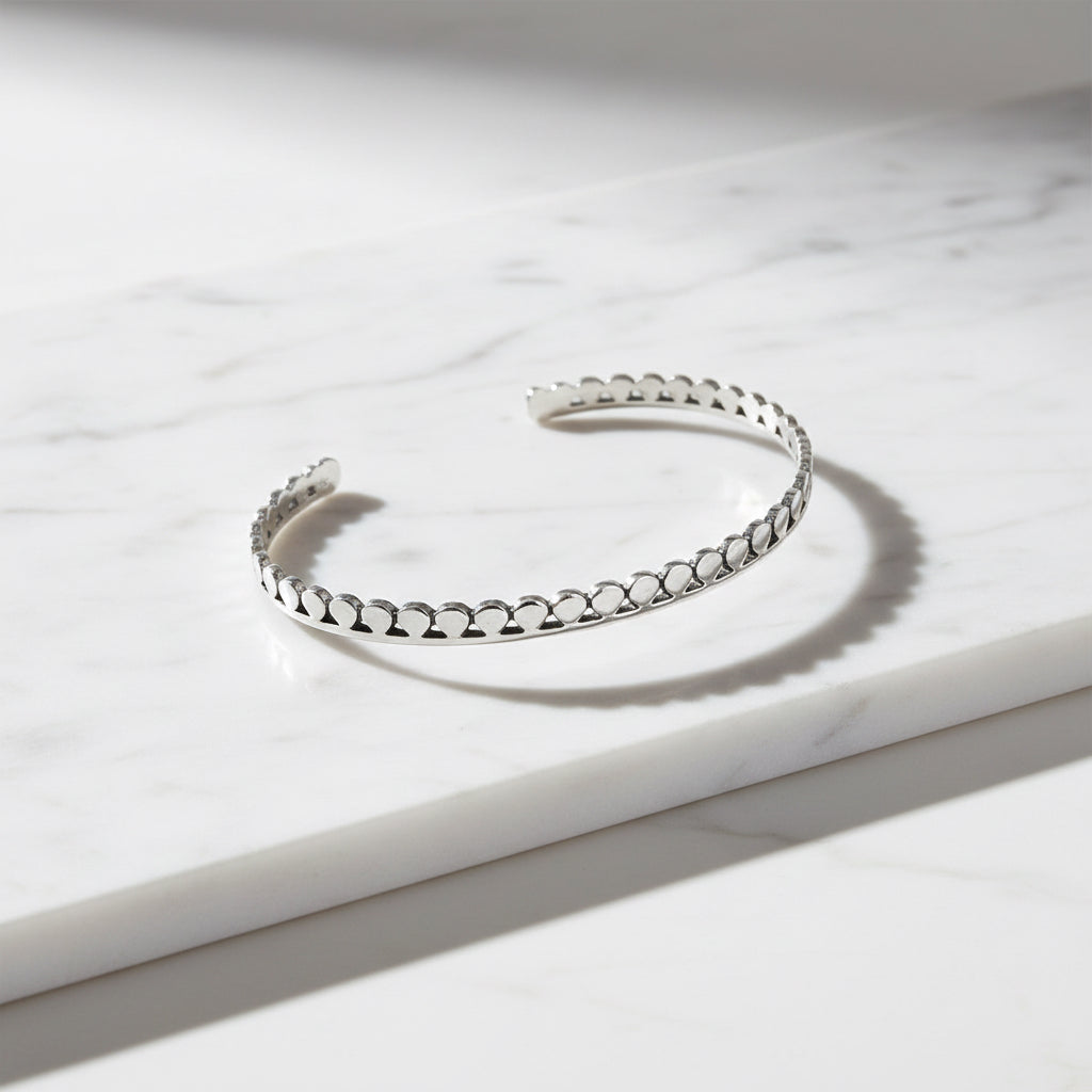 Crown cuff bracelet