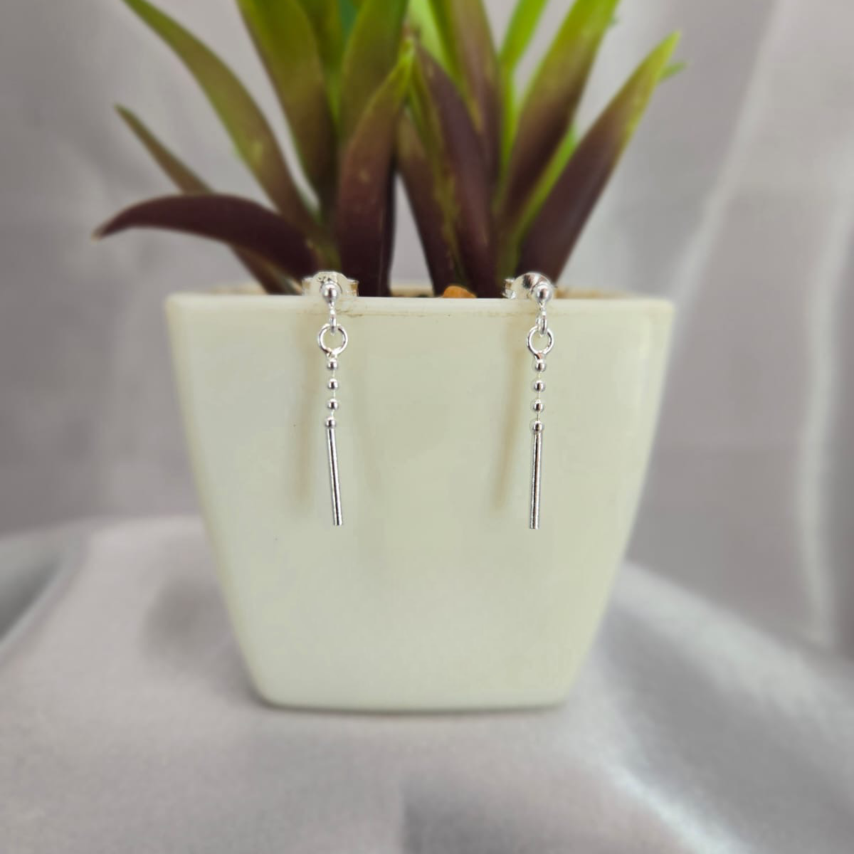 Delicate Classic Bar Earrings