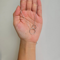 Large Interlinked Circle Necklace - Terciany 