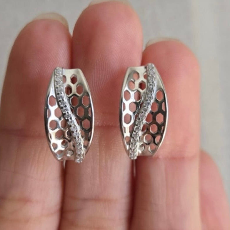 Stud earrings - Terciany 