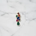 Colourfull pendant on a gold chain - Terciany 