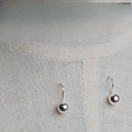 Tiny Ball Drop Earrings