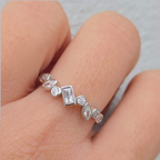Sterling Silver Eternity Ring - Terciany 