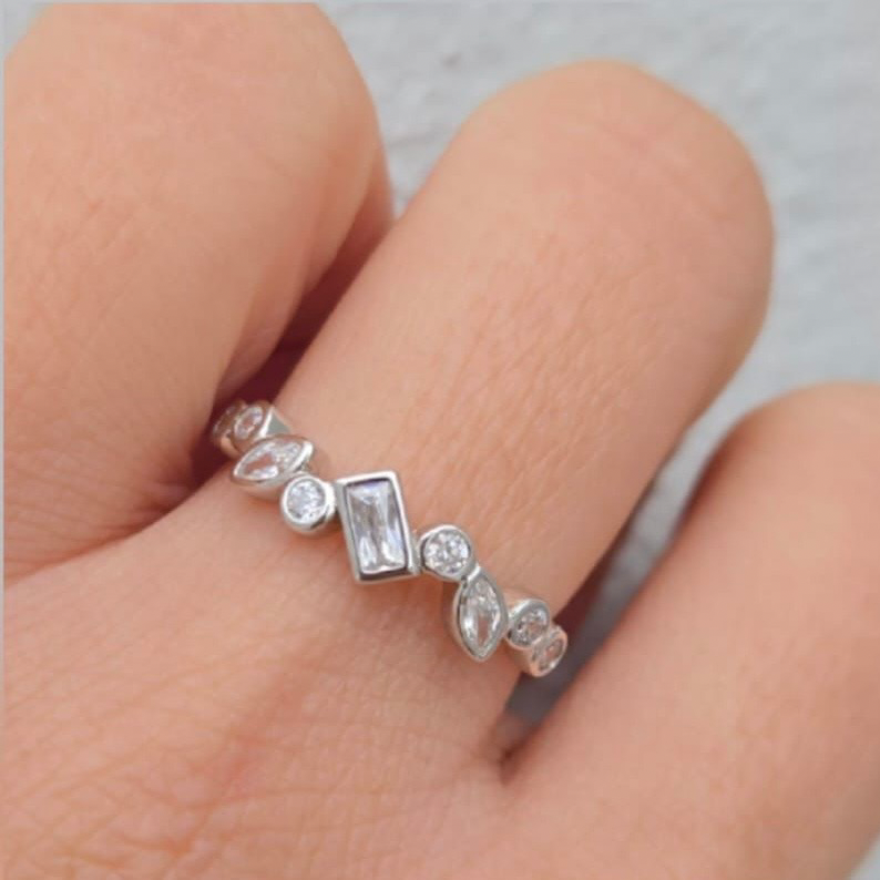 Sterling Silver Eternity Ring