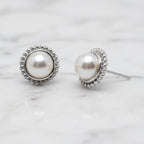 Beautifull Freshwater pearl stud earrings - Terciany 