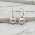 Pretty pearl drop earrings - Terciany 