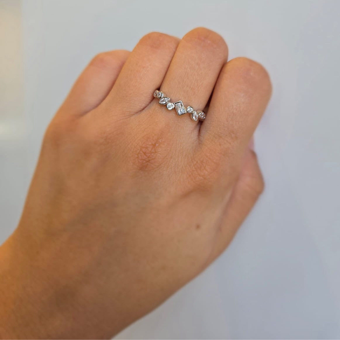 Sterling Silver Eternity Ring