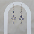 Tanzanite Drop Earrings - Terciany 
