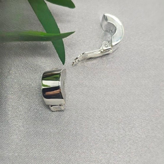 Sterling silver Clip on earrings