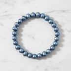 8 mmm Blue Freshwater Pearl Bracelet - Terciany 