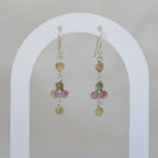 Tourmaline Drop Earrings - Terciany 