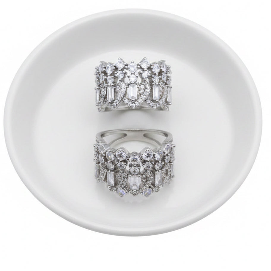 Stunning Crown Statement Ring