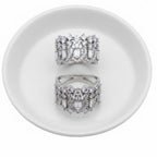 Stunning Crown Statement Ring