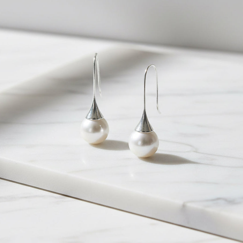 Large Classic Drop Pearls