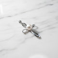 Pearl cross pendant - Terciany 