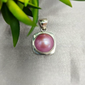 16mm Pink Mabe Pearl Pendant