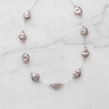 Blush coin Pearl necklace - Terciany 