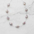 Blush coin Pearl necklace - Terciany 