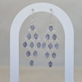 Tanzanite Chandelier earrings