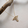 Baobab Geo Tree Necklace In Gold Or Silver - Terciany 