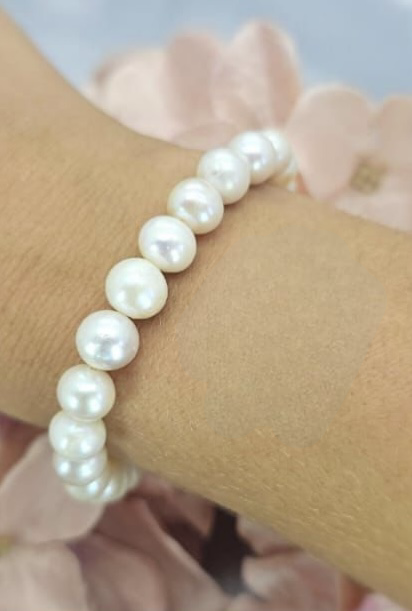 8mm freshwater pearl bracelet