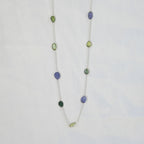 Tourmaline and Tanzanite mix necklace - Terciany 