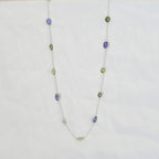 Tourmaline and Tanzanite mix necklace - Terciany 