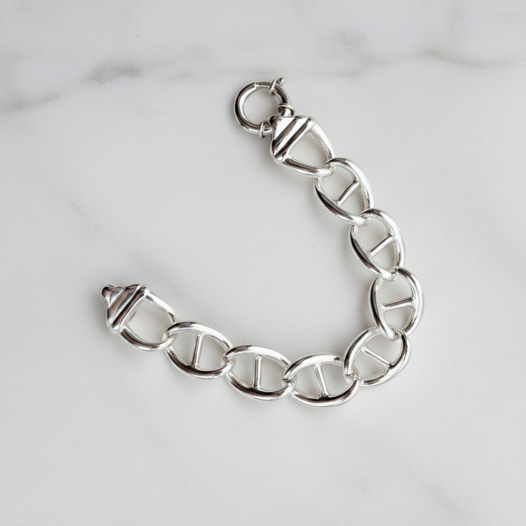 Bulky Large DNA Statement Bracelet 22 cm - Terciany 