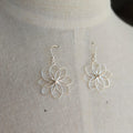 Double Wire Flower Drops - Terciany 