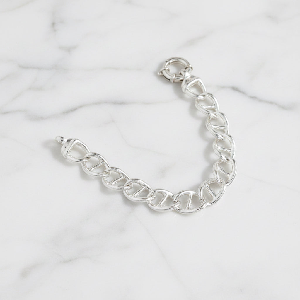 Bulky Smaller DNA Link Statement Bracelet 20 cm - Terciany 