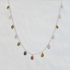 Large tourmaline drop necklace - Terciany 