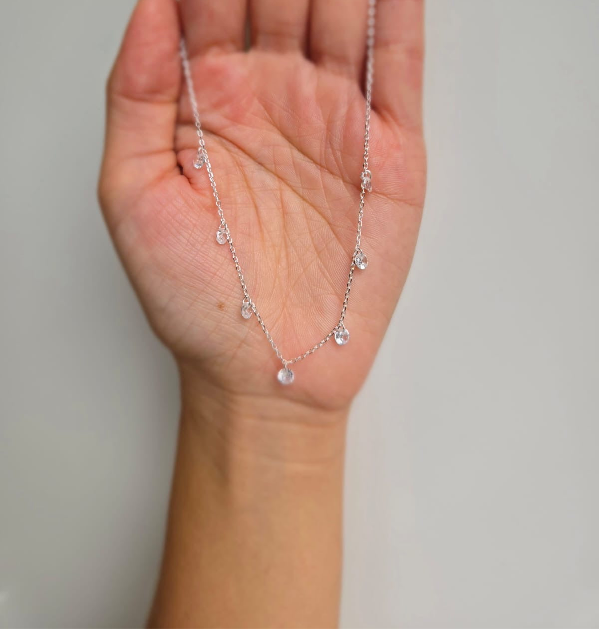 Tiny Crystals Necklace