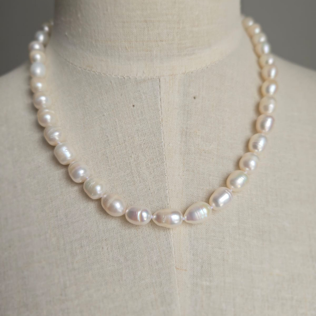 Stunning 7-8 Mm Freshwater Pearl Necklace