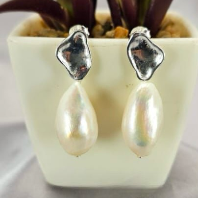 Pearl Statement Earrings