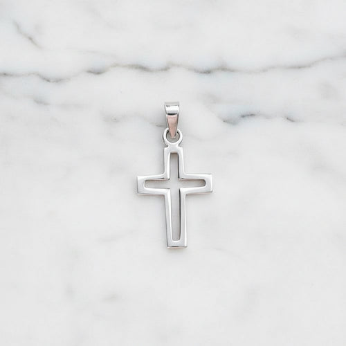 Silver Cross Pendant