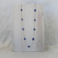 Stunning Tanzanite Semi Precious Stone Necklace - Terciany 