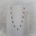 Tanzanite Semi Precious Stone Drop Necklace - Terciany 