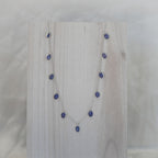 Tanzanite Semi Precious Stone Drop Necklace - Terciany 