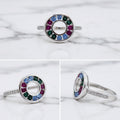 Circle Three Colour Ring - Terciany 
