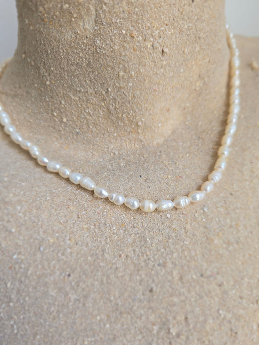 Freshwater pearl necklace