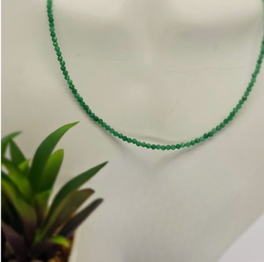 Stunning Jade semi Precious necklace