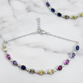 Beautiful Rainbow Oval Stone Bracelet - Terciany 