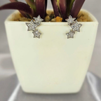 Three Shining Star Studs