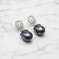 Peacock Baroque Pearl Crown Drop Earrings - Terciany 
