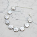 Coin Pearl Bracelet