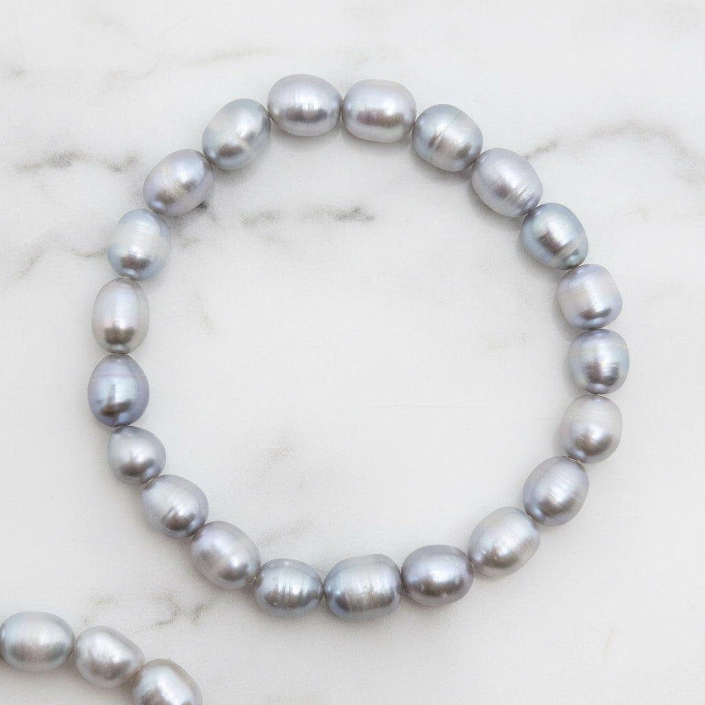 Grey Freshwater Pearls Bracelet - Terciany 