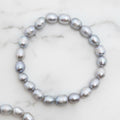 Grey Freshwater Pearls Bracelet - Terciany 