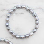 Grey Freshwater Pearls Bracelet - Terciany 